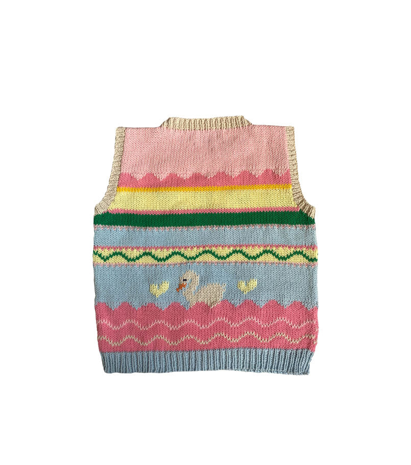 Pastel Lake Vest