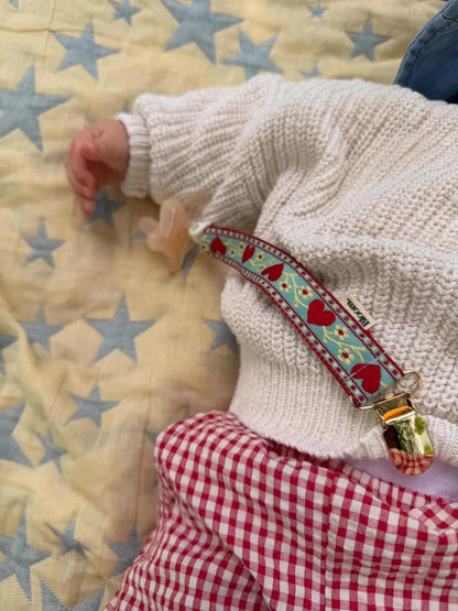 New York Pacifier Clip